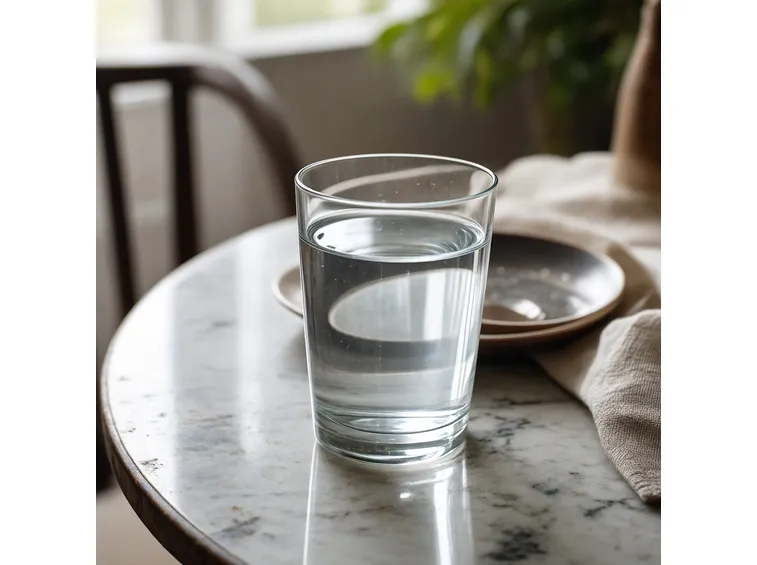 bicchiere d'acqua