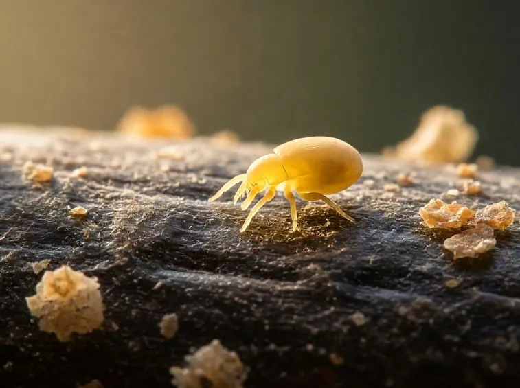Esemplari di dermatophagoides farinae
