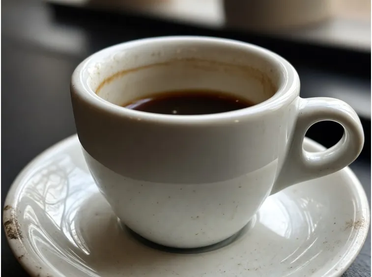 tazza di caffè espresso