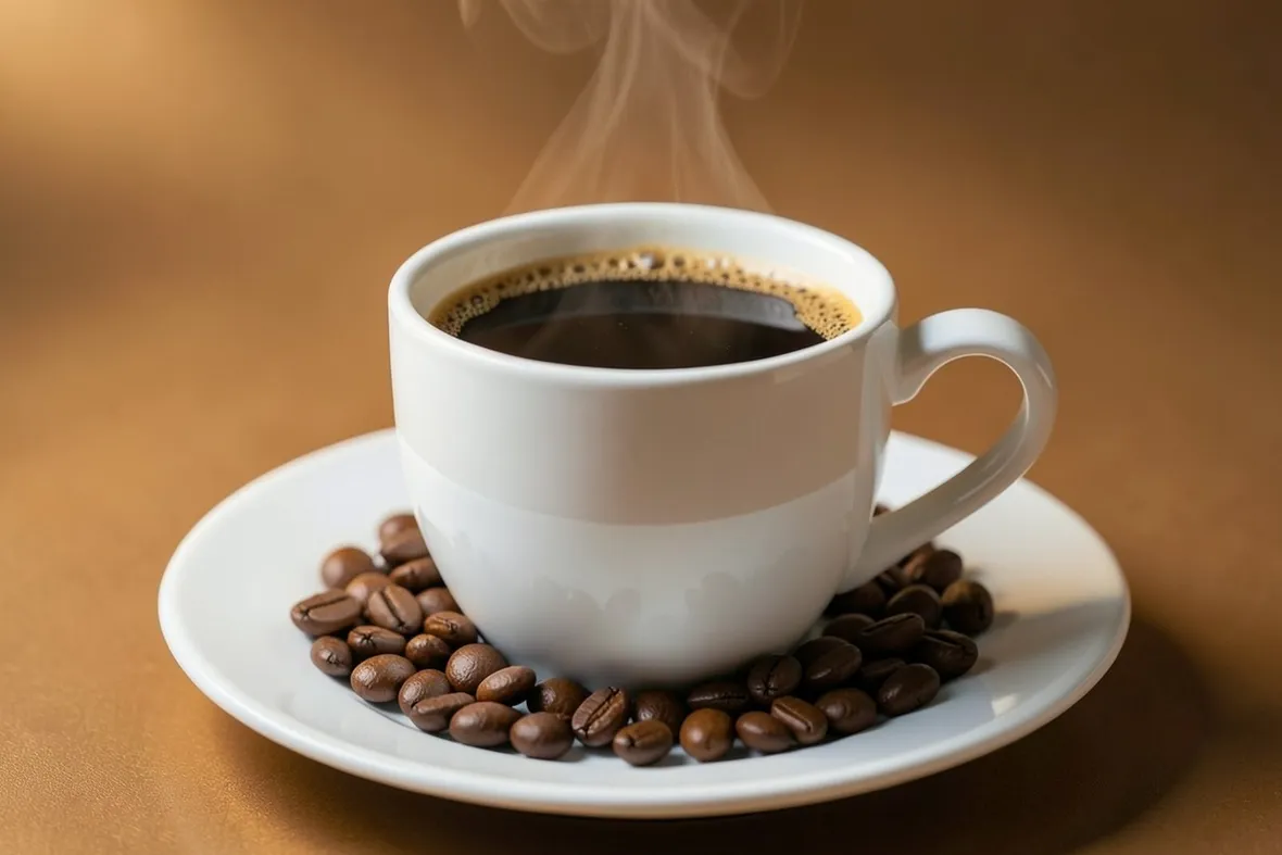 Una tazza di caffè
