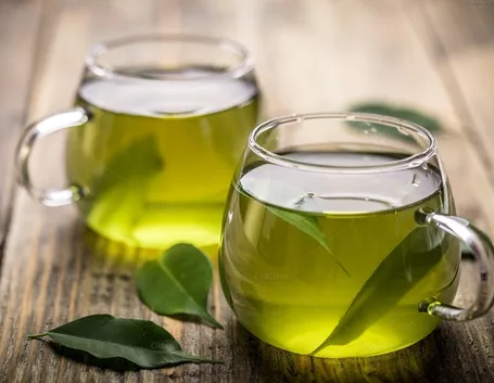 tazza di tè verde 