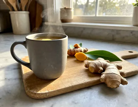 Cosa c'è in una tazza: gingeroli e curcumina