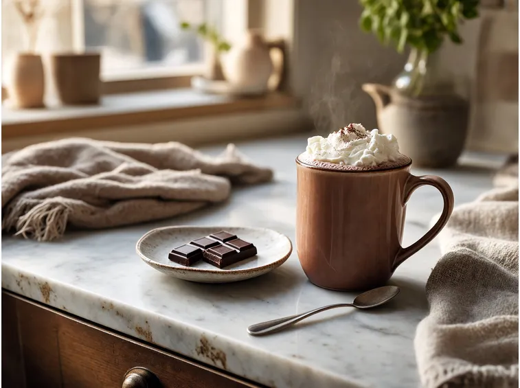 Cioccolata calda: latte, cioccolato e panna fanno la differenza