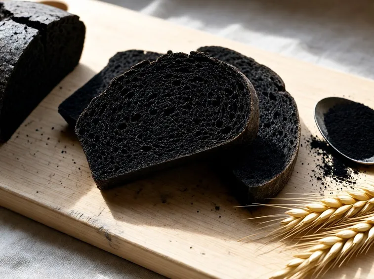 Pane carbone vegetale