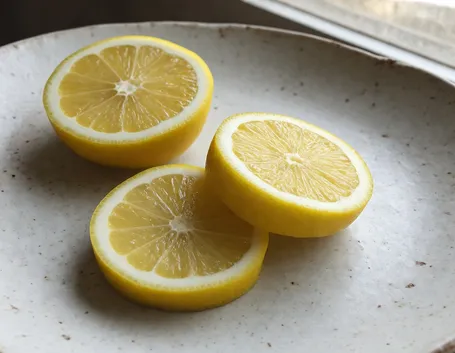 Una semplice fetta di limone