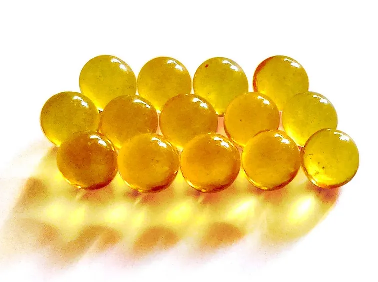 Perle di olio di merluzzo