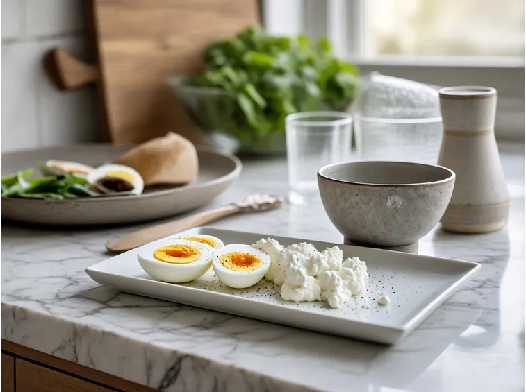 Idee salate e veloci: uova, fiocchi di latte e frullati