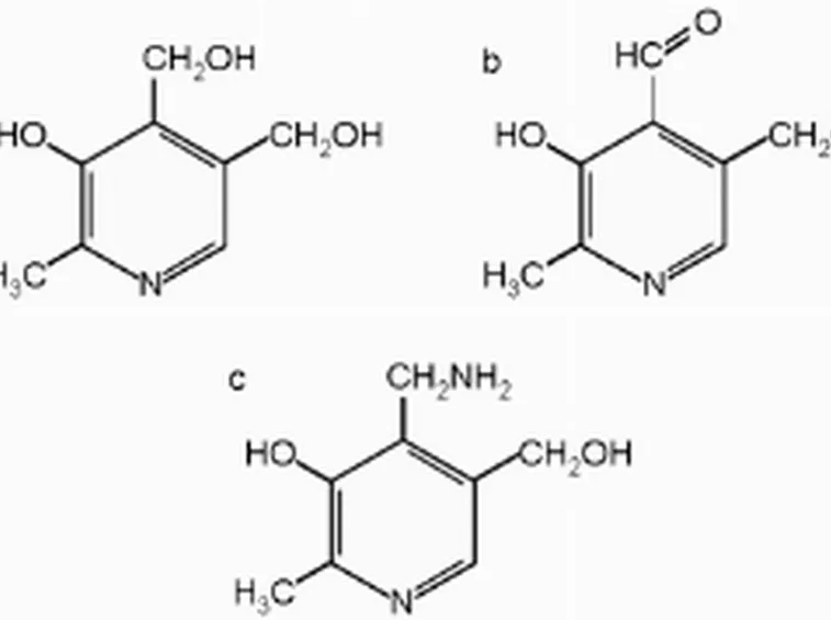 struttura della vitamina B6