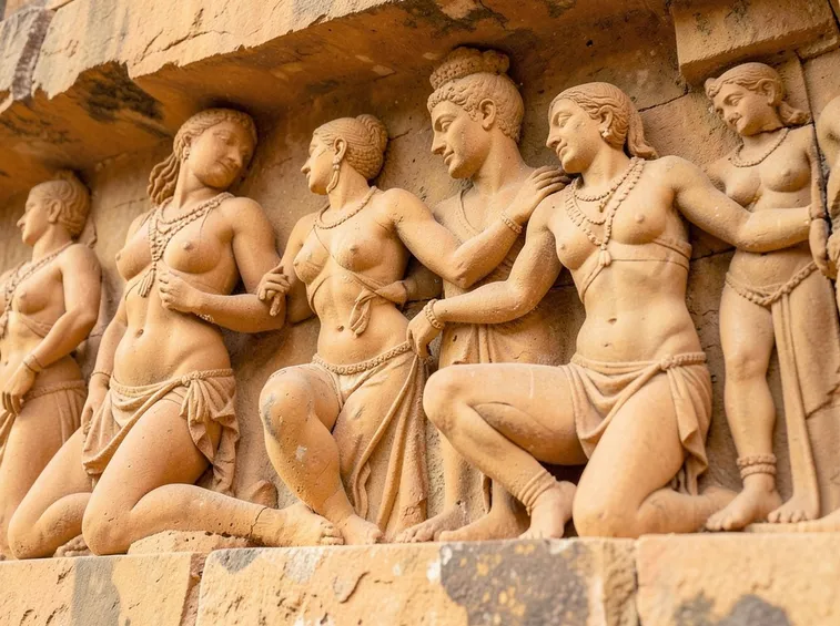 raffigurazione ispirata al Kamasutra