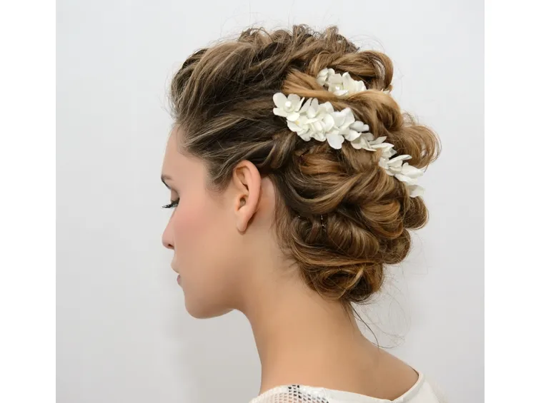 sposa capelli ricci