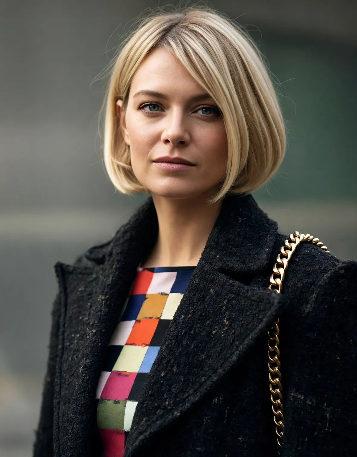 capelli corti biondi 