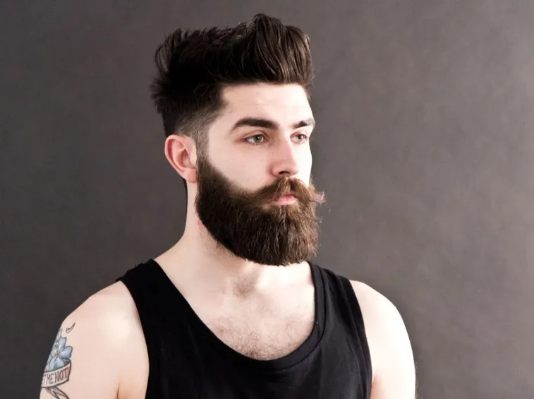 barba medio lunga