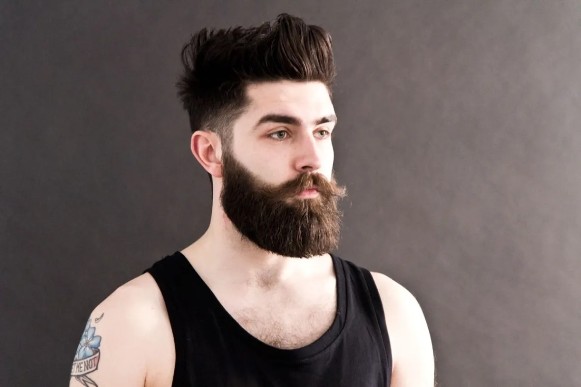 barba medio lunga