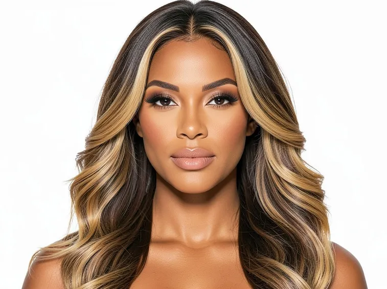 Beyoncé con i capelli bronde