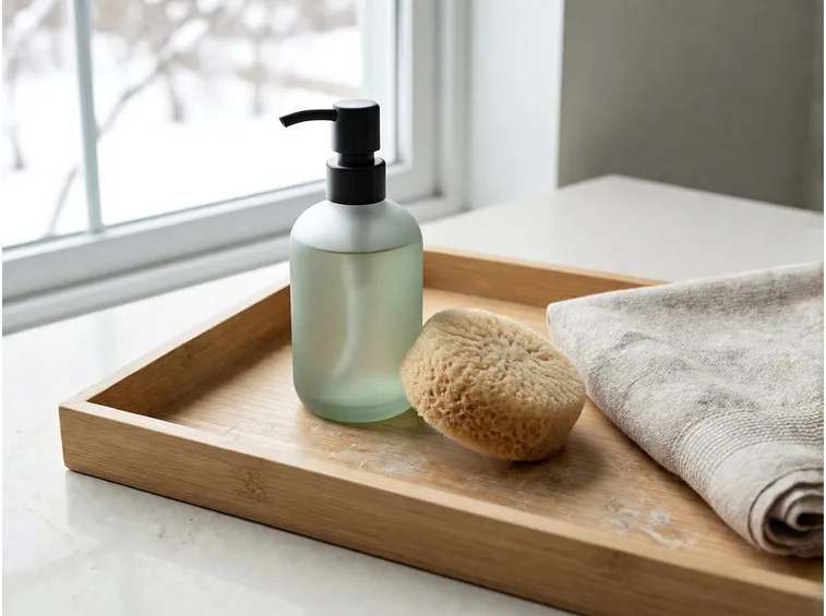 Lavaggio con acqua tiepida e shampoo delicati