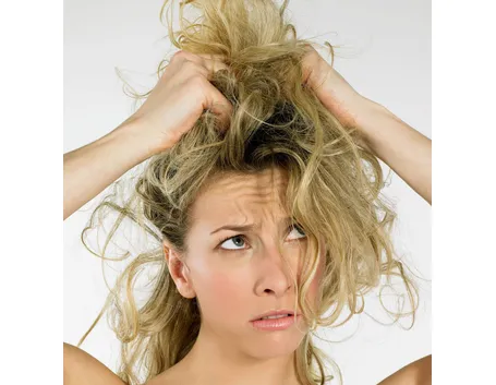 capelli danneggiati 