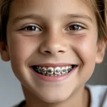apparecchio ai denti bambini