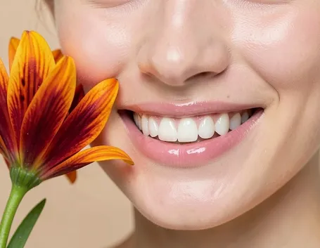 Sorriso dai denti bianchi