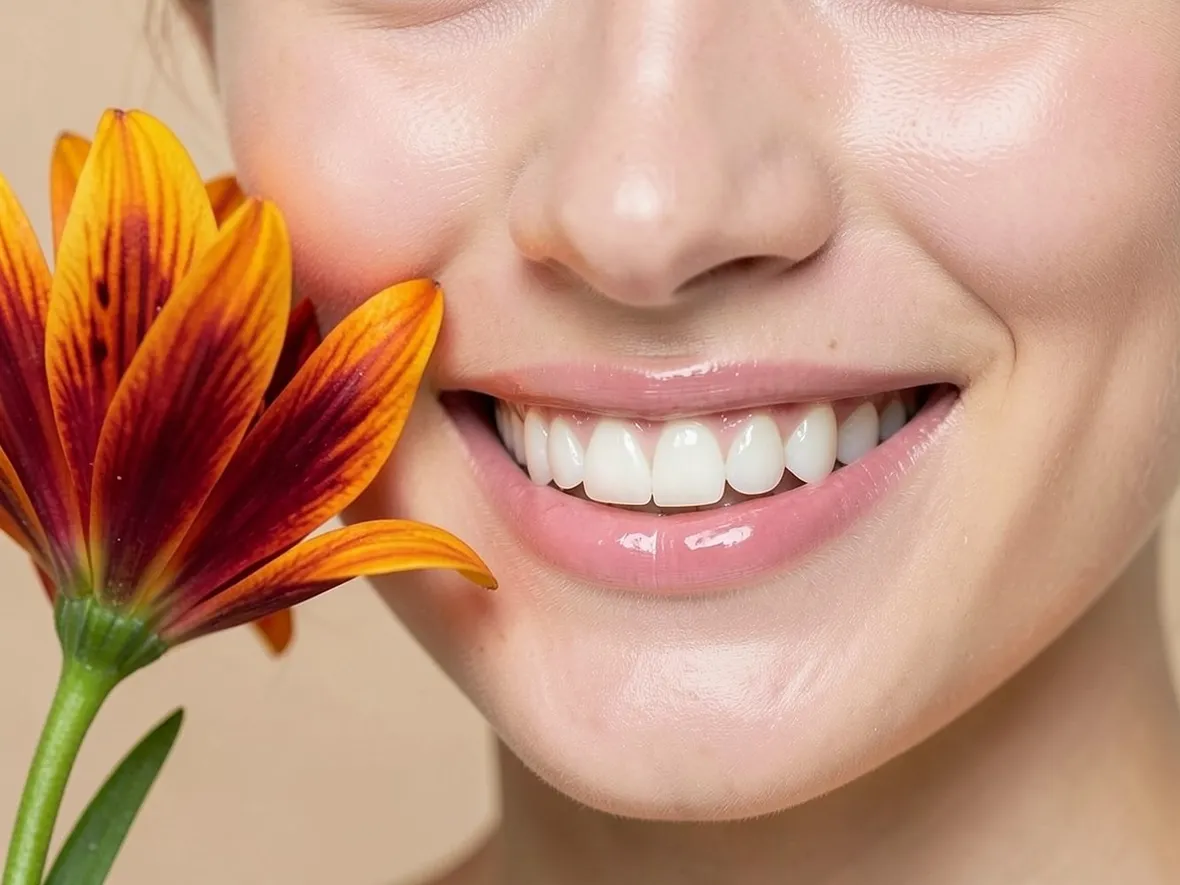 Sorriso dai denti bianchi