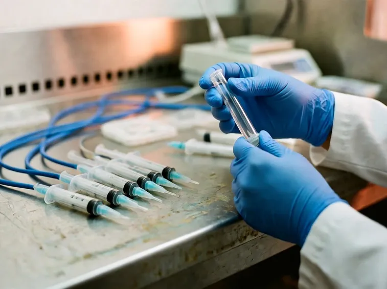 Biologo al lavoro