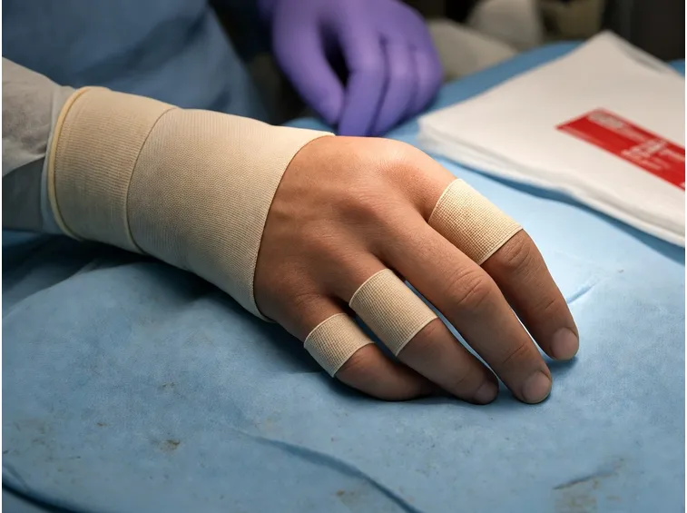 Trattamento preventivo della mano