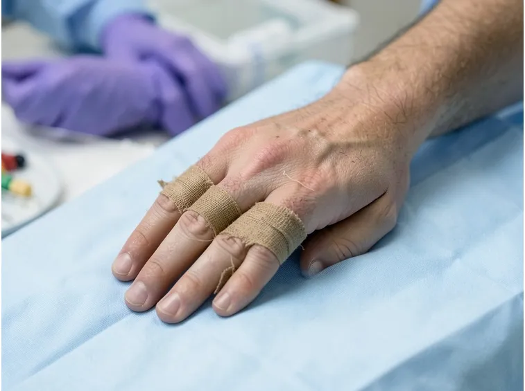Trattamento preventivo della mano