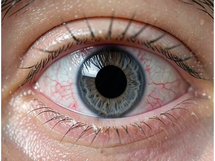 Pupilla dilatata dall'atropina
