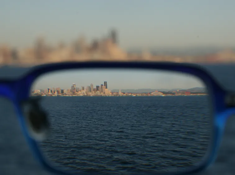 Visione con ipermetropia