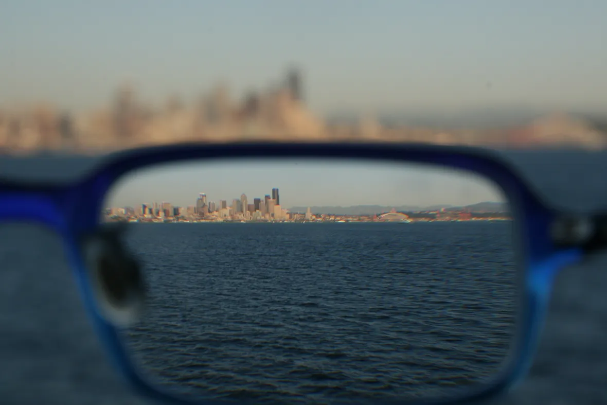 Visione con ipermetropia