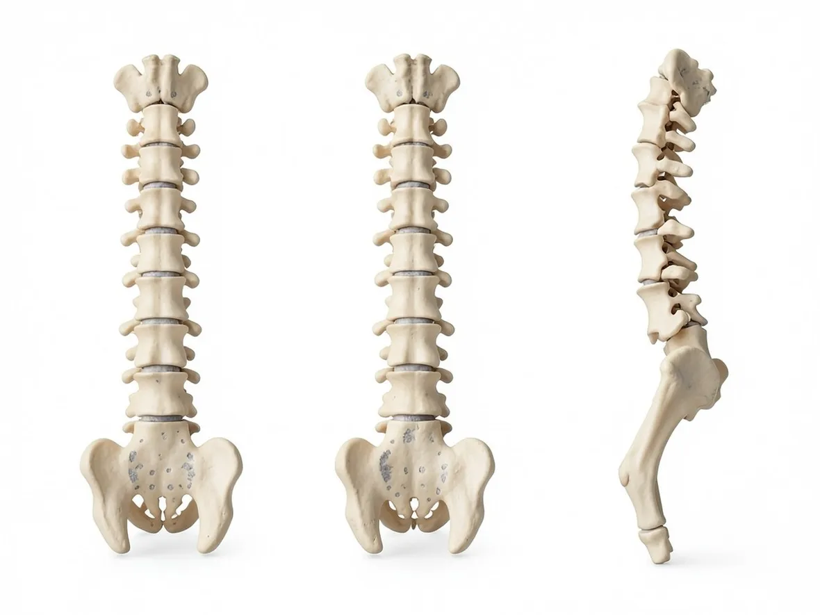Visione della colonna vertebrale