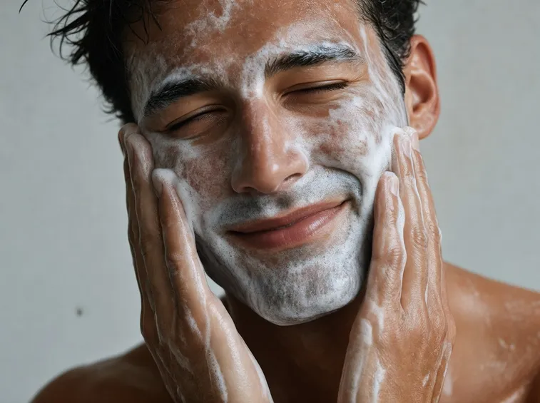 detergente viso uomo