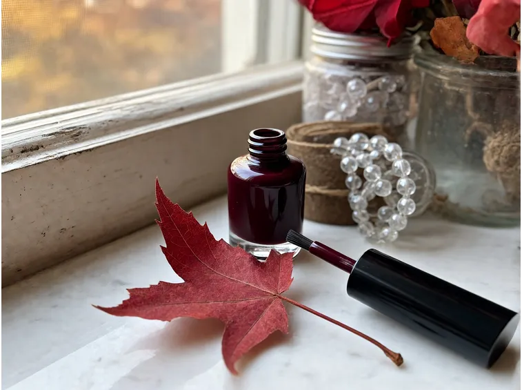 Perché il bordeaux è il colore delle unghie d'autunno