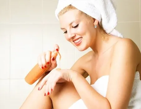 mettere gli bronze gel 