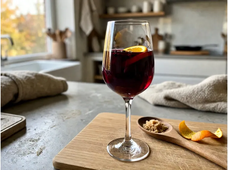 Vin brulè: le calorie arrivano dal vino e dallo zucchero