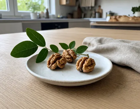 Noci fresche: la porzione da 30 grammi e le calorie reali