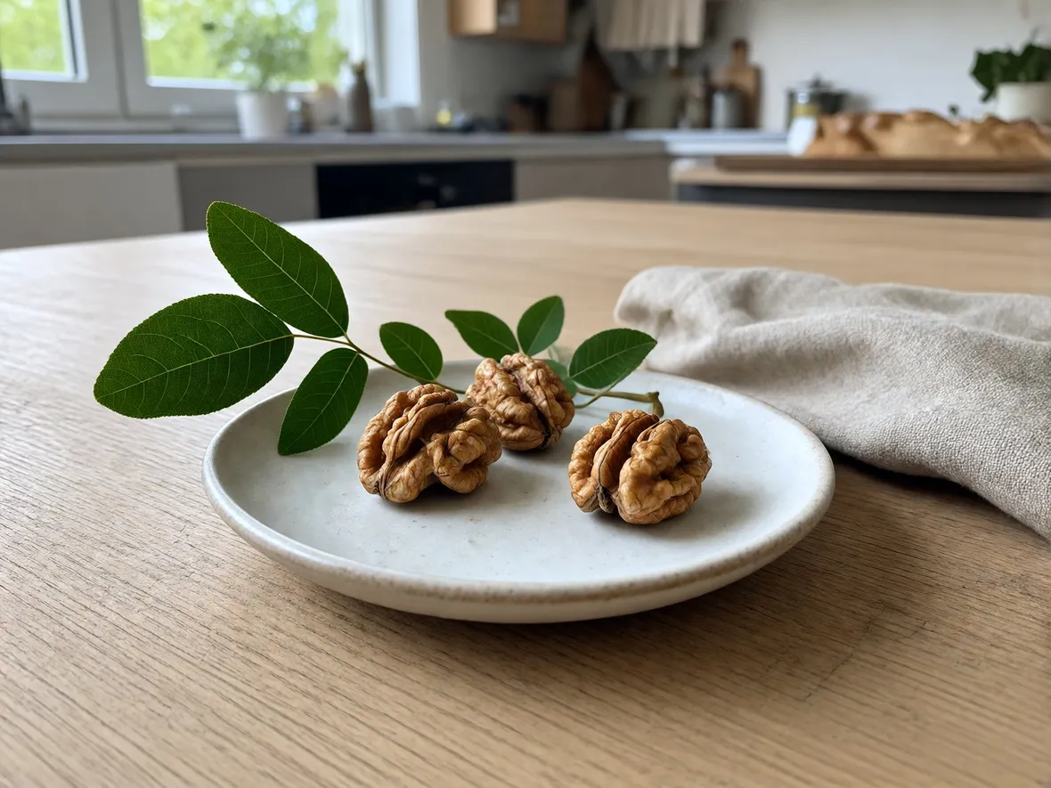 Noci fresche: la porzione da 30 grammi e le calorie reali