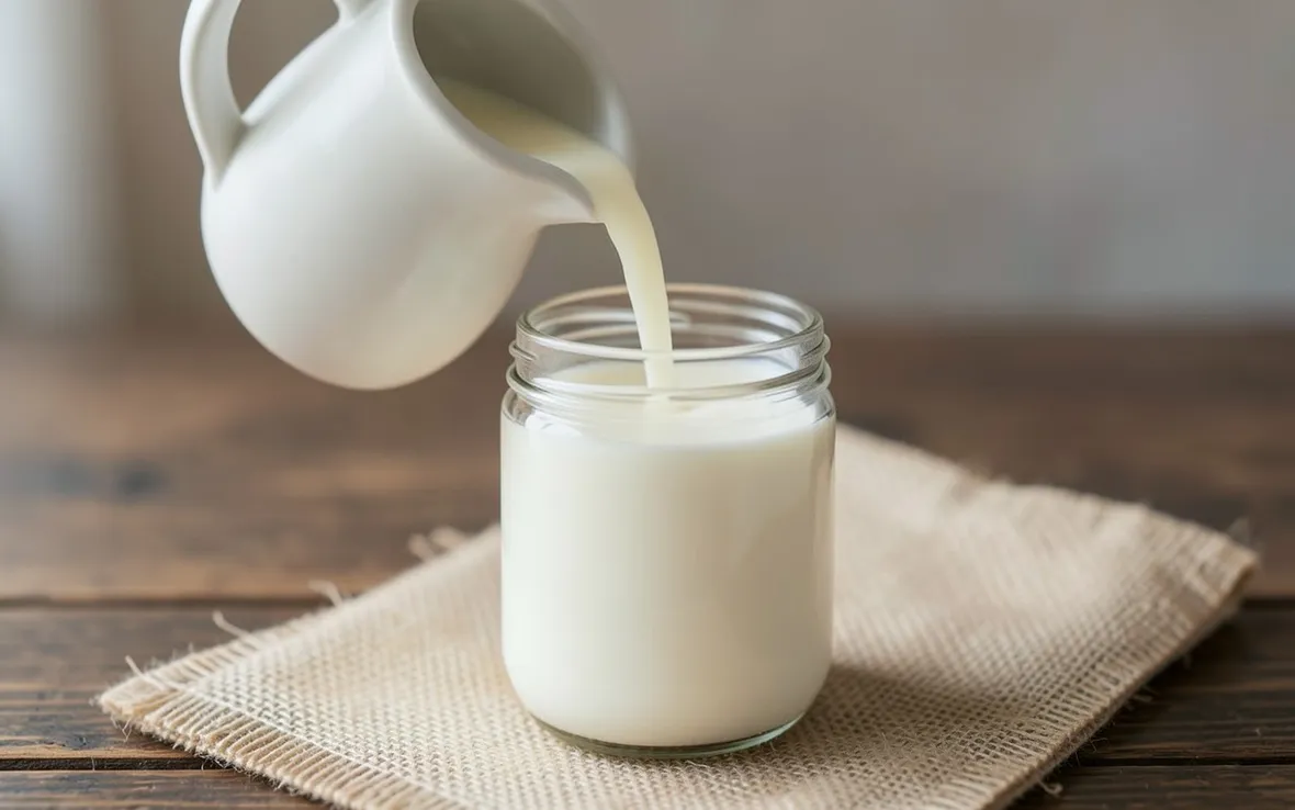 Latte fermentato con kefiran
