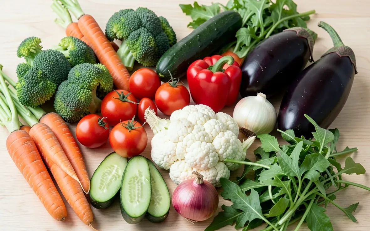 Alcuni alimenti della dieta crudista