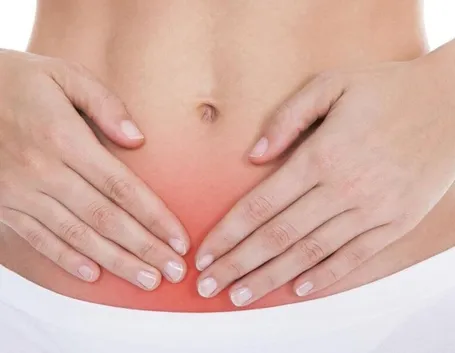 Zona interessata dalla colite da stress
