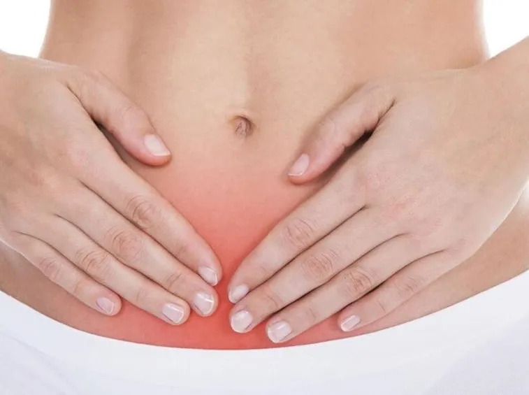 Zona interessata dalla colite da stress