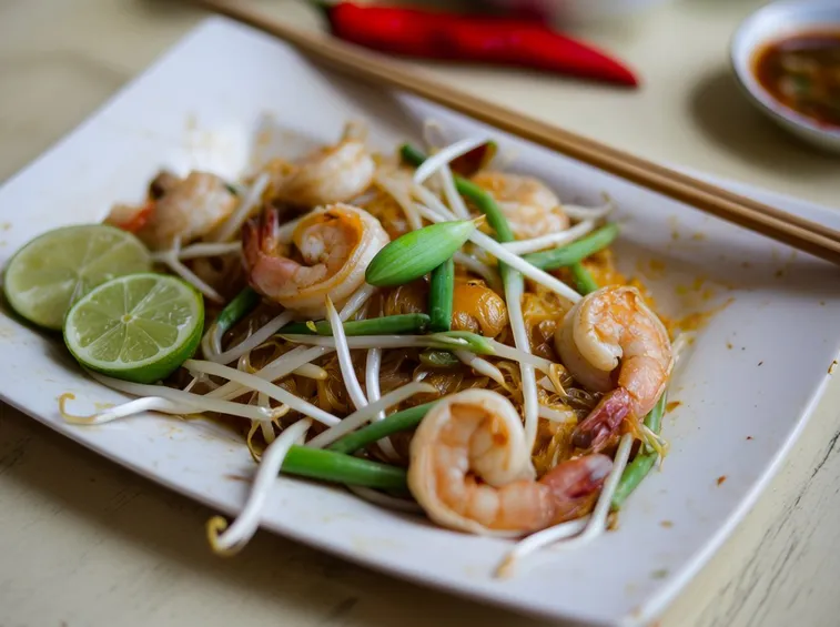 Piatto della dieta asiatica