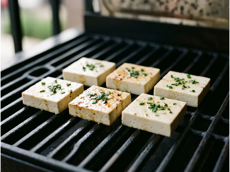 Tofu sulla griglia