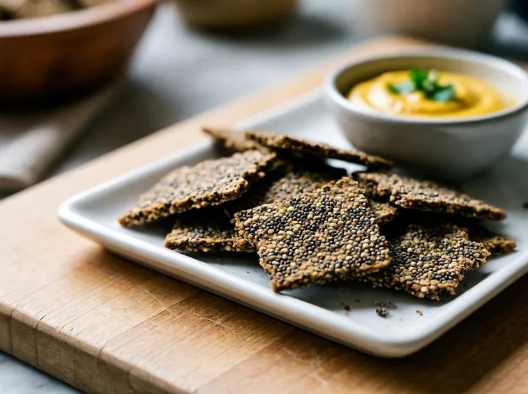 Crackers ai semi di chia