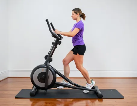 Allenamento su macchina ellittica