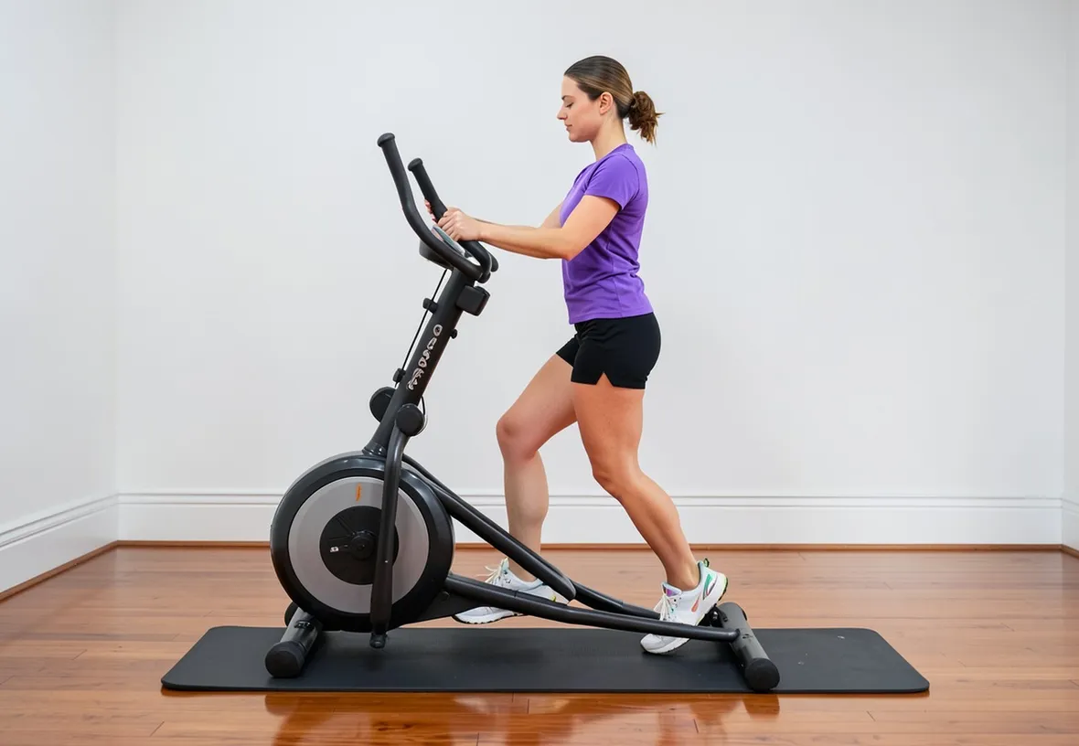Allenamento su macchina ellittica