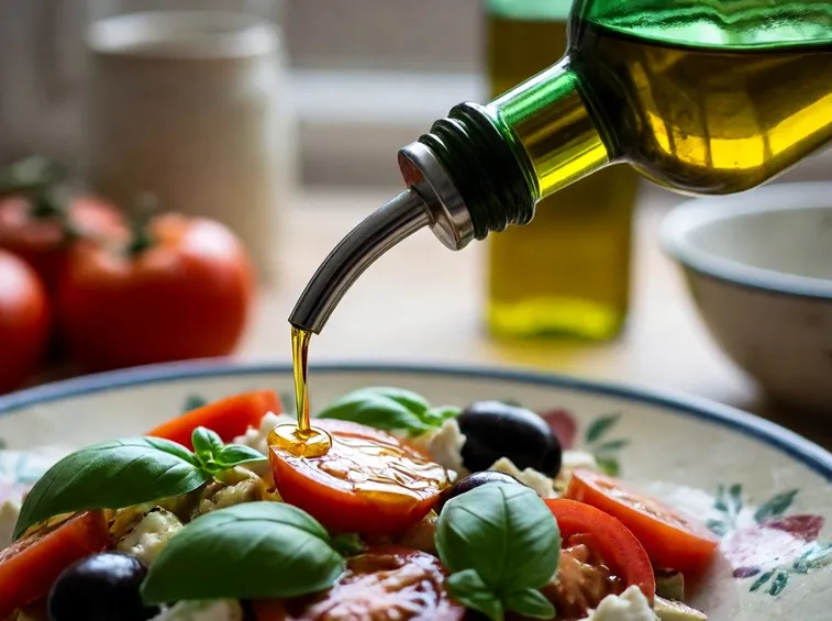 Olio di mais in cucina