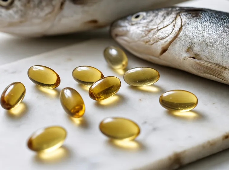 olio di fegato di merluzzo in capsule