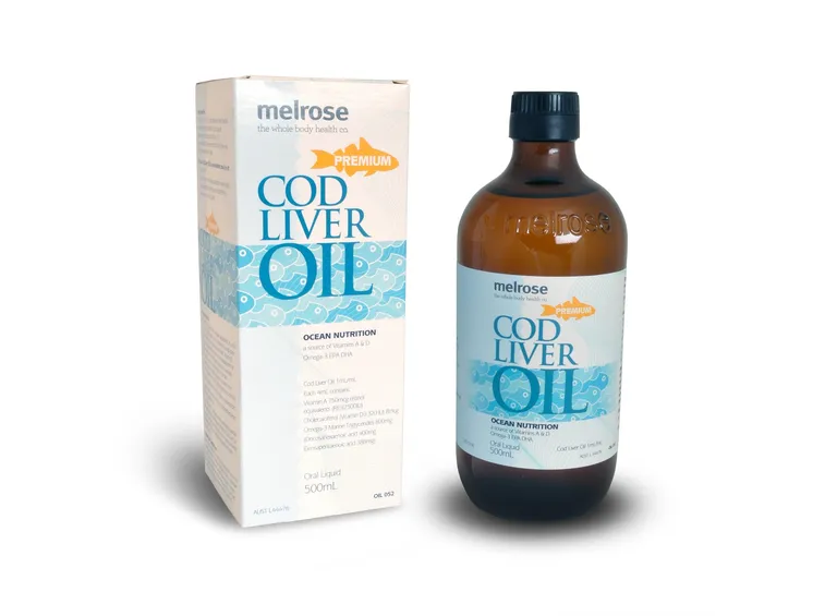 olio di fegato di merluzzo