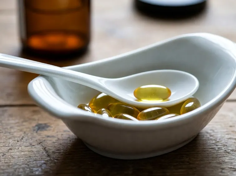 capsule di olio di fegato di merluzzo