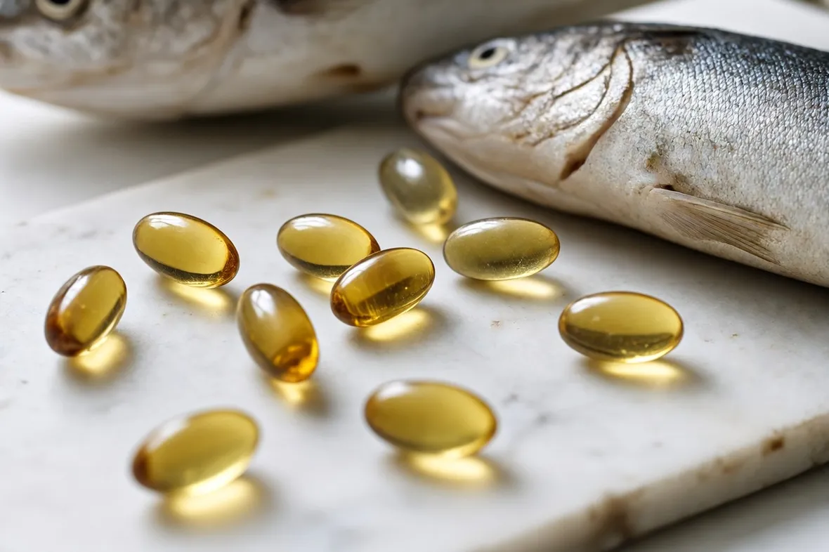 olio di fegato di merluzzo in capsule